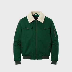 Mens Green Aviator Jackets