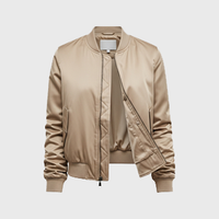 Mens Beige Bomber Jackets