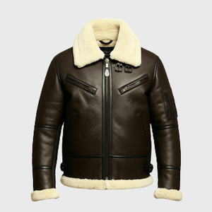 Mens Brown Aviator Jackets