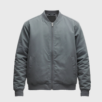 Mens Grey Bomber Jackets