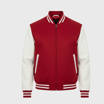 Mens Red Varsity Jackets