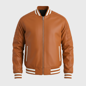 Mens Tan Bomber Jackets
