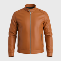 Mens Tan Leather Jackets