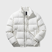 Mens White Puffer Jackets