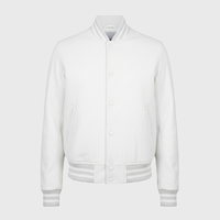 Mens White Varsity Jackets
