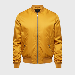 Mens Yellow Bomber Jackets