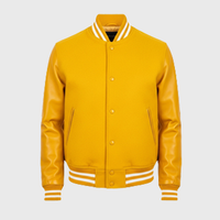 Mens Yellow Varsity Jackets