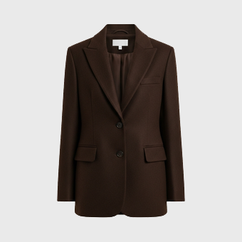 Women Brown Blazers