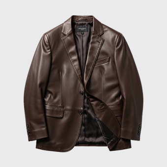 Men's Leather Blazers