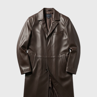 Men's Long Leather Coats