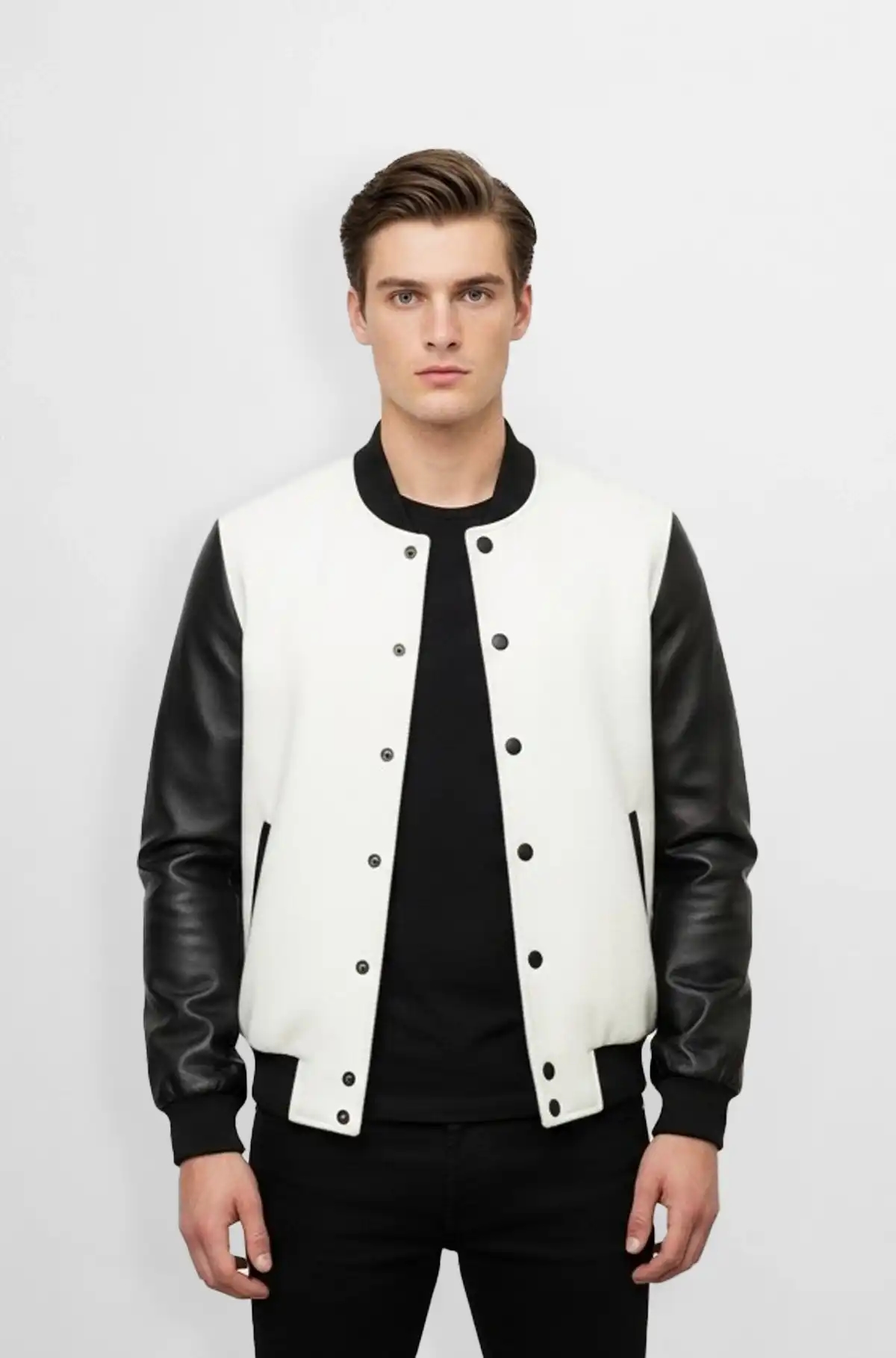 Arctic Night Varsity Jacket