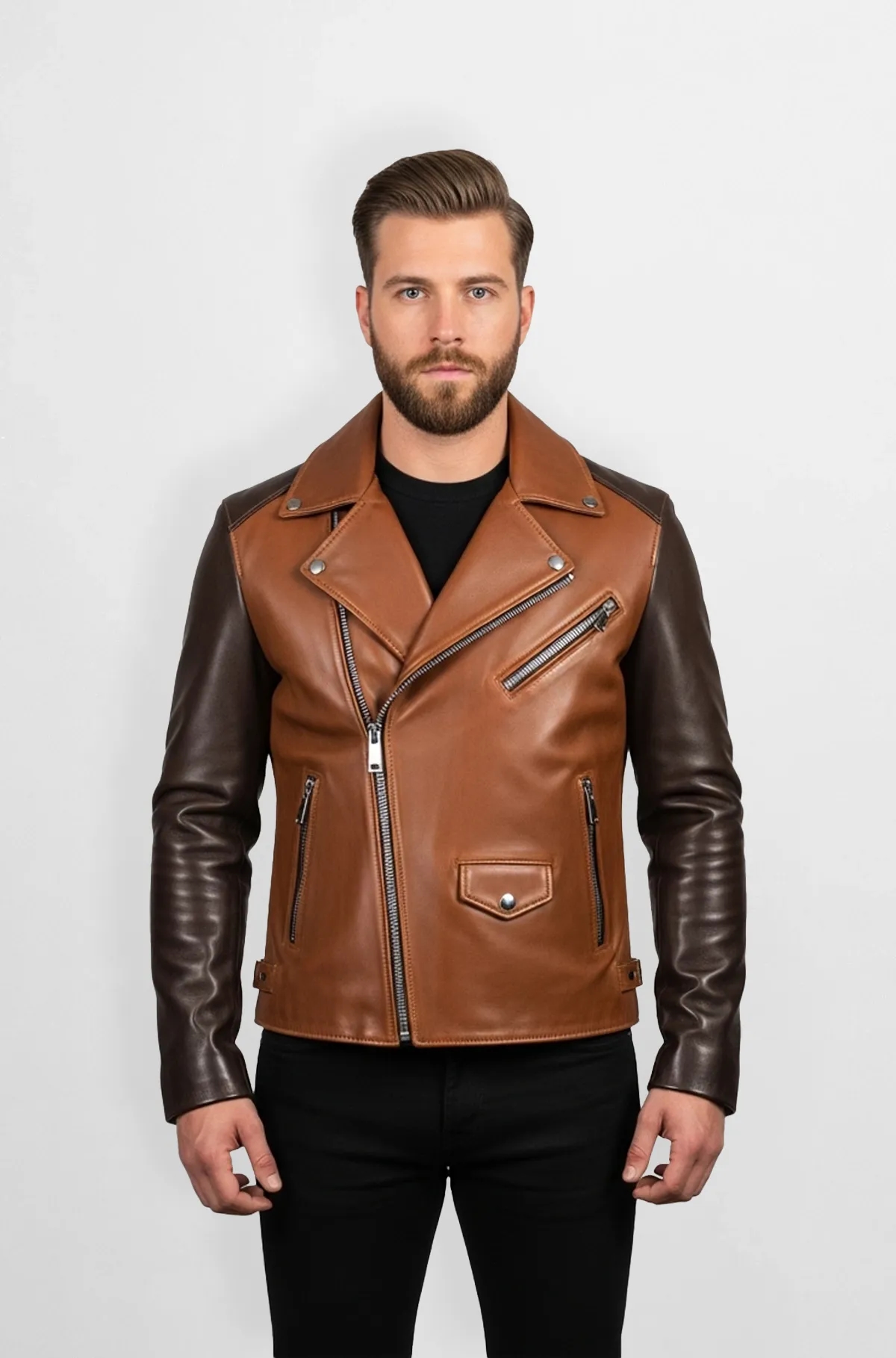 DualForge Biker Jacket
