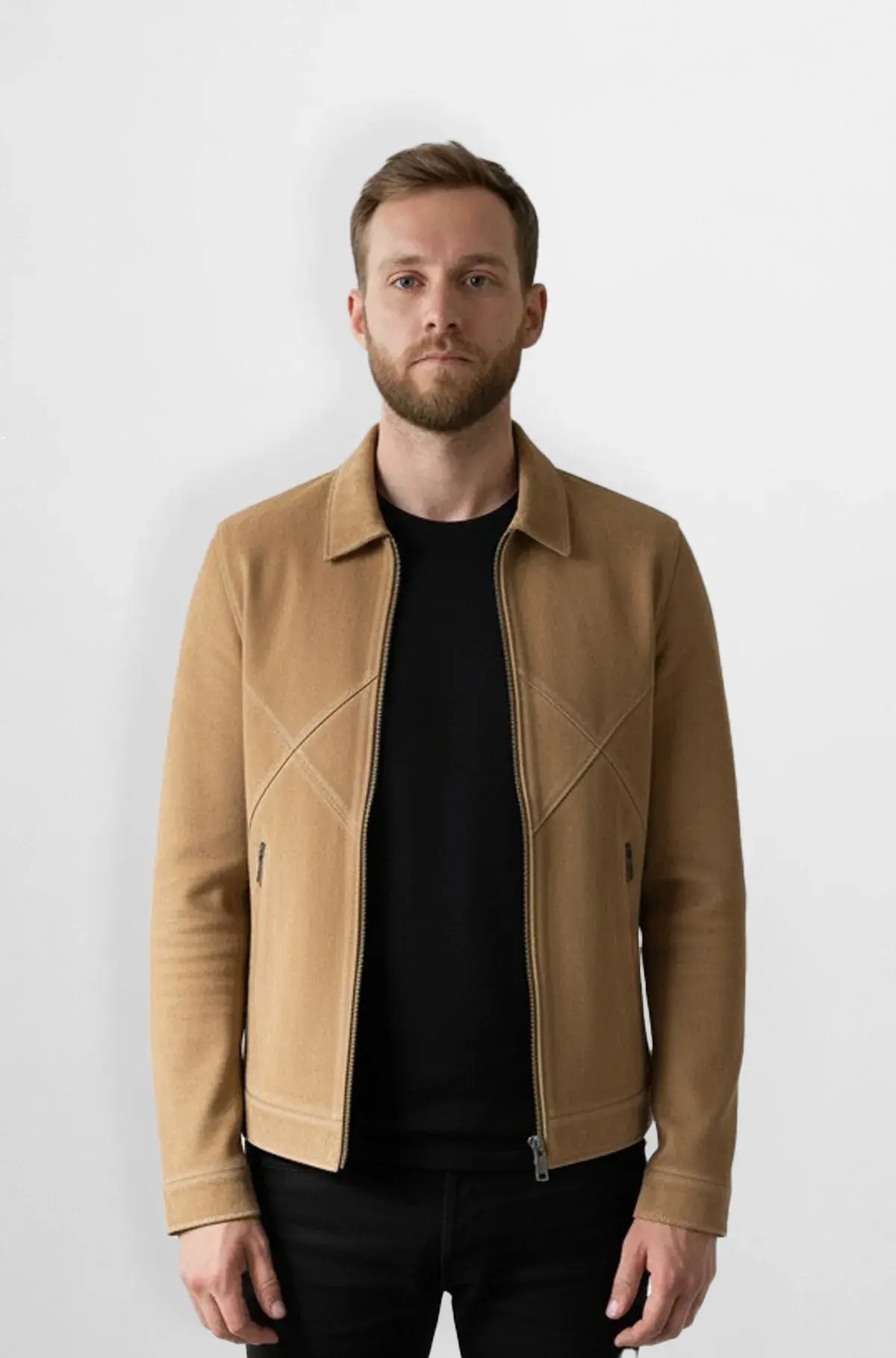 Urban Ridge Camel Suede Jacket