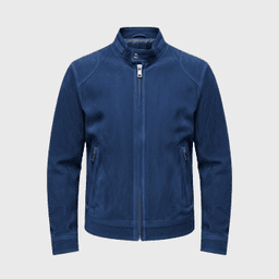 Mens Blue Suede Jackets - Shop Jackets | Fineyst