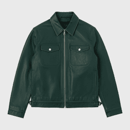 Mens Green Vintage Leather Jackets - Shop Jackets | Fineyst