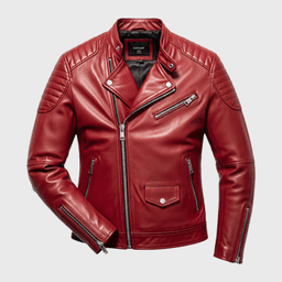 Mens Red Leather Jackets - Shop Jackets | Fineyst