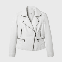 Mens White Leather Jackets - Shop Jackets | Fineyst