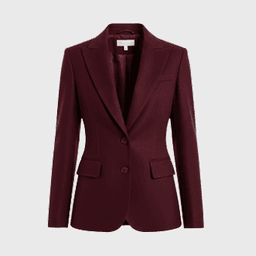Women Burgundy Blazers - Shop Jackets | Fineyst