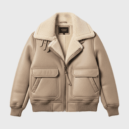 Womens Beige Aviator Jackets - Shop Jackets | Fineyst
