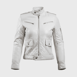 Womens White Leather Jackets - Shop Jackets | Fineyst