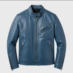 Mens Blue Cafe Racer Jackets - Shop Jackets | Fineyst