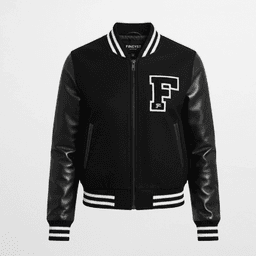 Womens Black Varsity Jackets - Shop Jackets | Fineyst