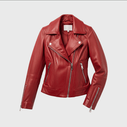 Womens Red Leather Jackets - Shop Jackets | Fineyst