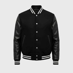 Mens Black Varsity Jackets - Shop Jackets | Fineyst