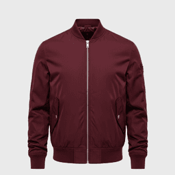 Mens Burgundy Bomber Jackets - Shop Jackets | Fineyst