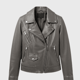 Mens Grey Leather Jackets - Shop Jackets | Fineyst