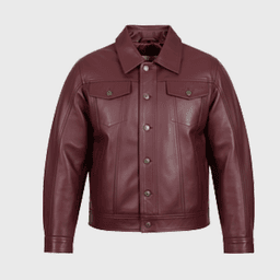 Mens Maroon Leather Jackets - Shop Jackets | Fineyst