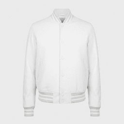 Mens White Varsity Jackets - Shop Jackets | Fineyst