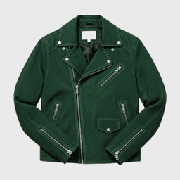 Suede Green Moto Jackets - Shop Jackets | Fineyst