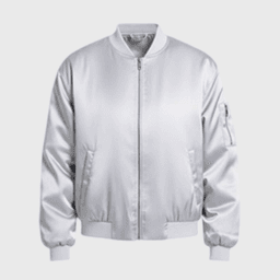 Women Silver Bomber Jackets - Shop Jackets | Fineyst