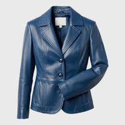 Womens Blue Leather Jackets - Shop Jackets | Fineyst