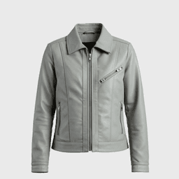 Womens Grey Leather Jackets - Shop Jackets | Fineyst