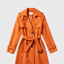 Womens Orange Trench Coats - Shop Jackets | Fineyst