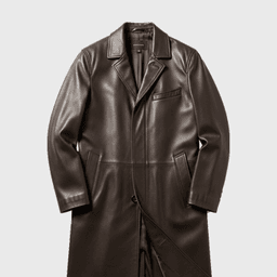 Men's Long Leather Coats - Shop Jackets | Fineyst