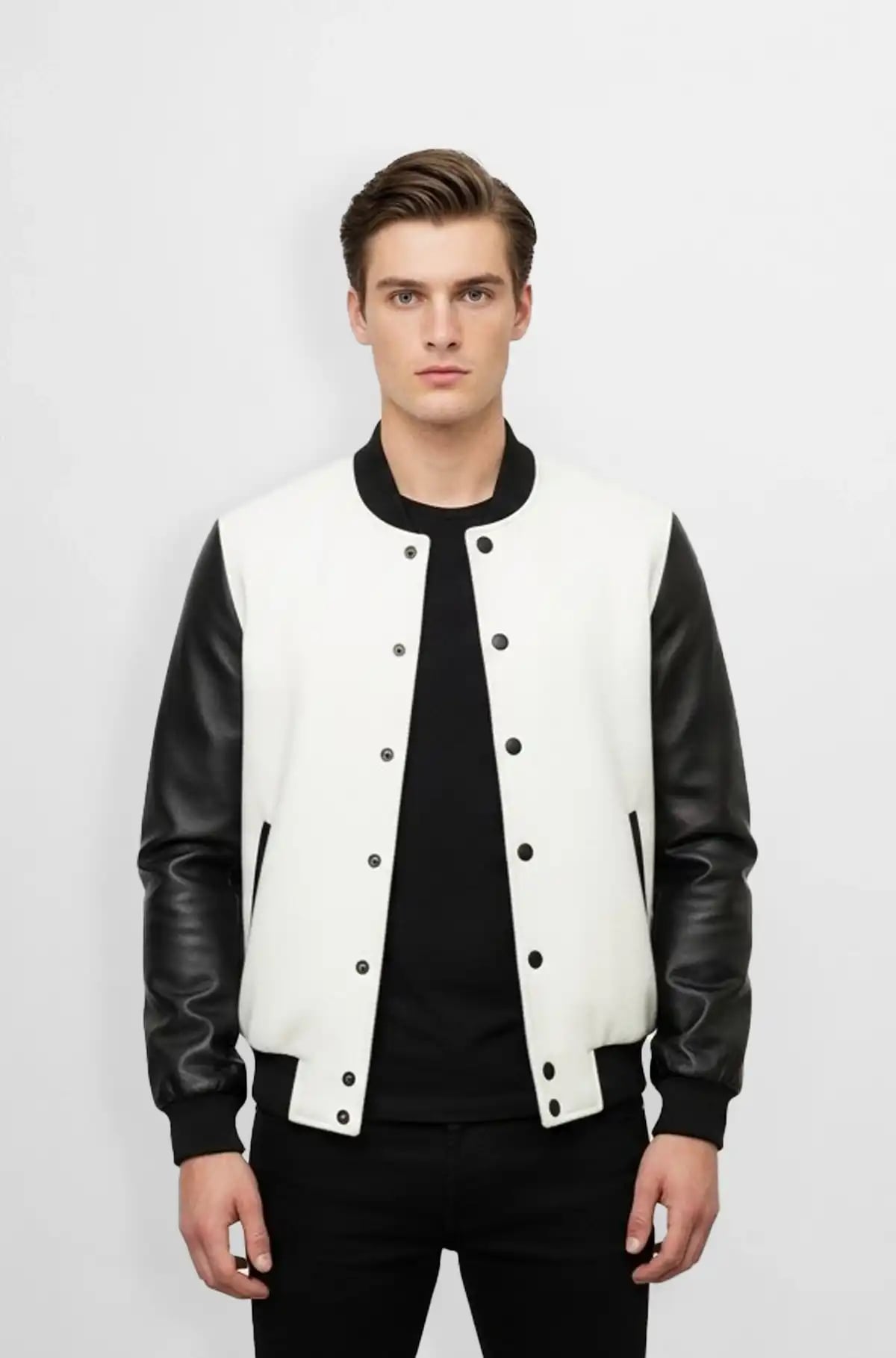 Arctic Night Varsity Jacket
