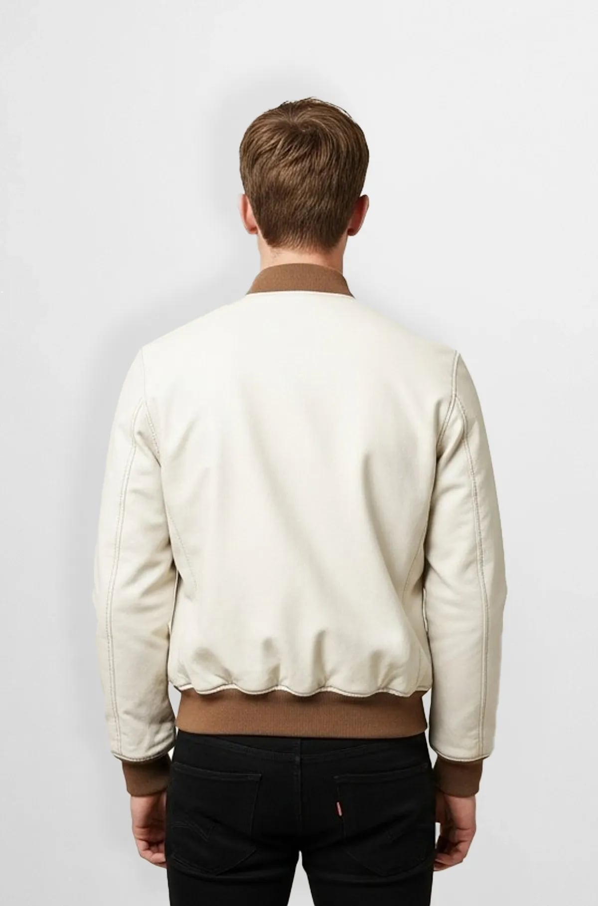 Arctic Ridge Cream Bomber
