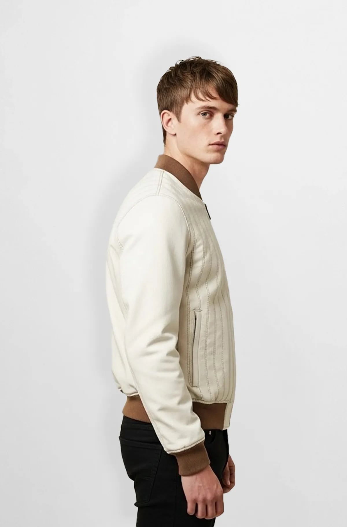 Arctic Ridge Cream Bomber