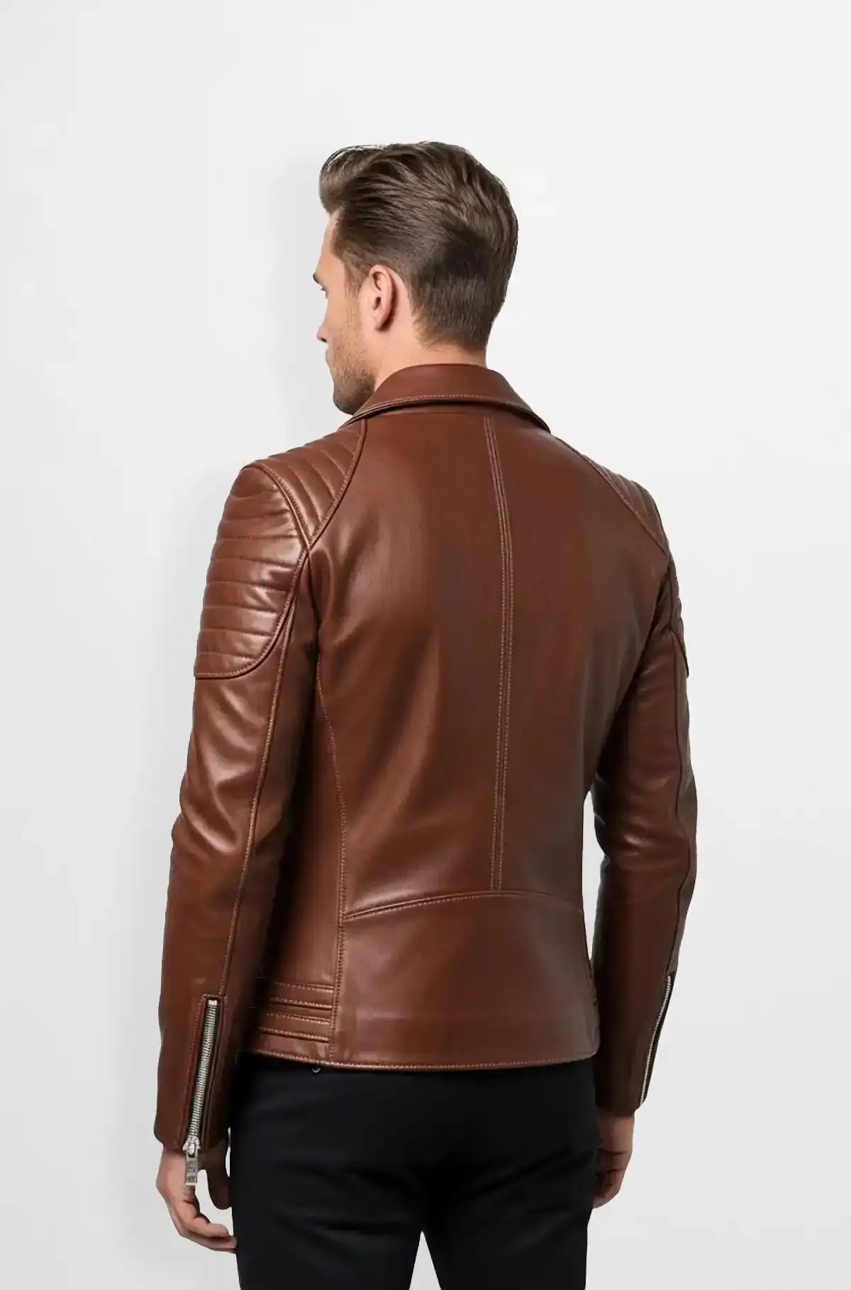 Chestnut Velocity Biker Jacket