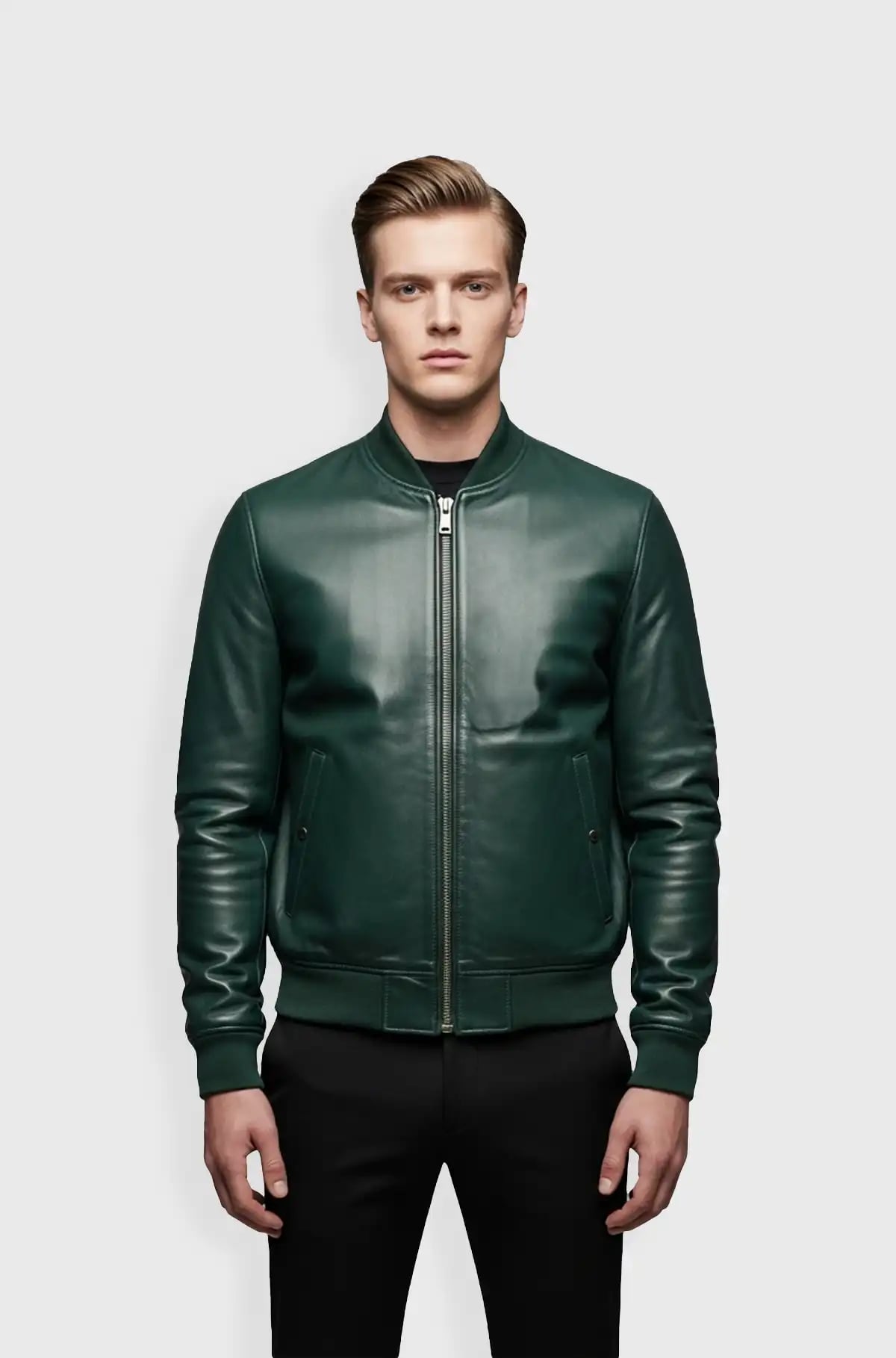 Emerald Classic Bomber Jacket