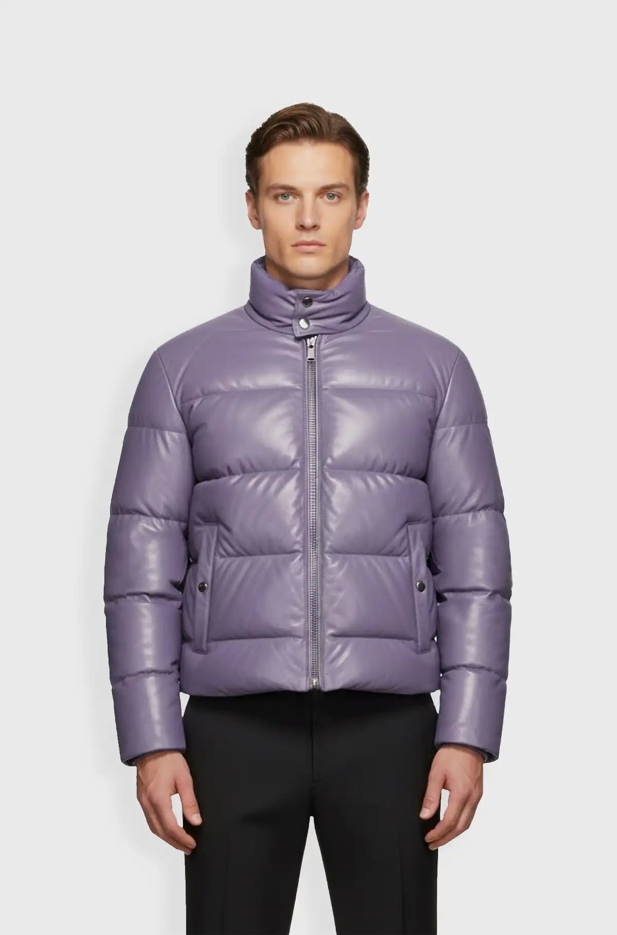 Light Purple Puffer Jacket