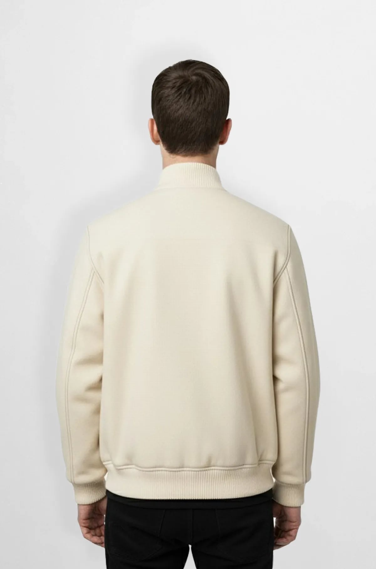 Lunar Frost Varsity Bomber Jacket