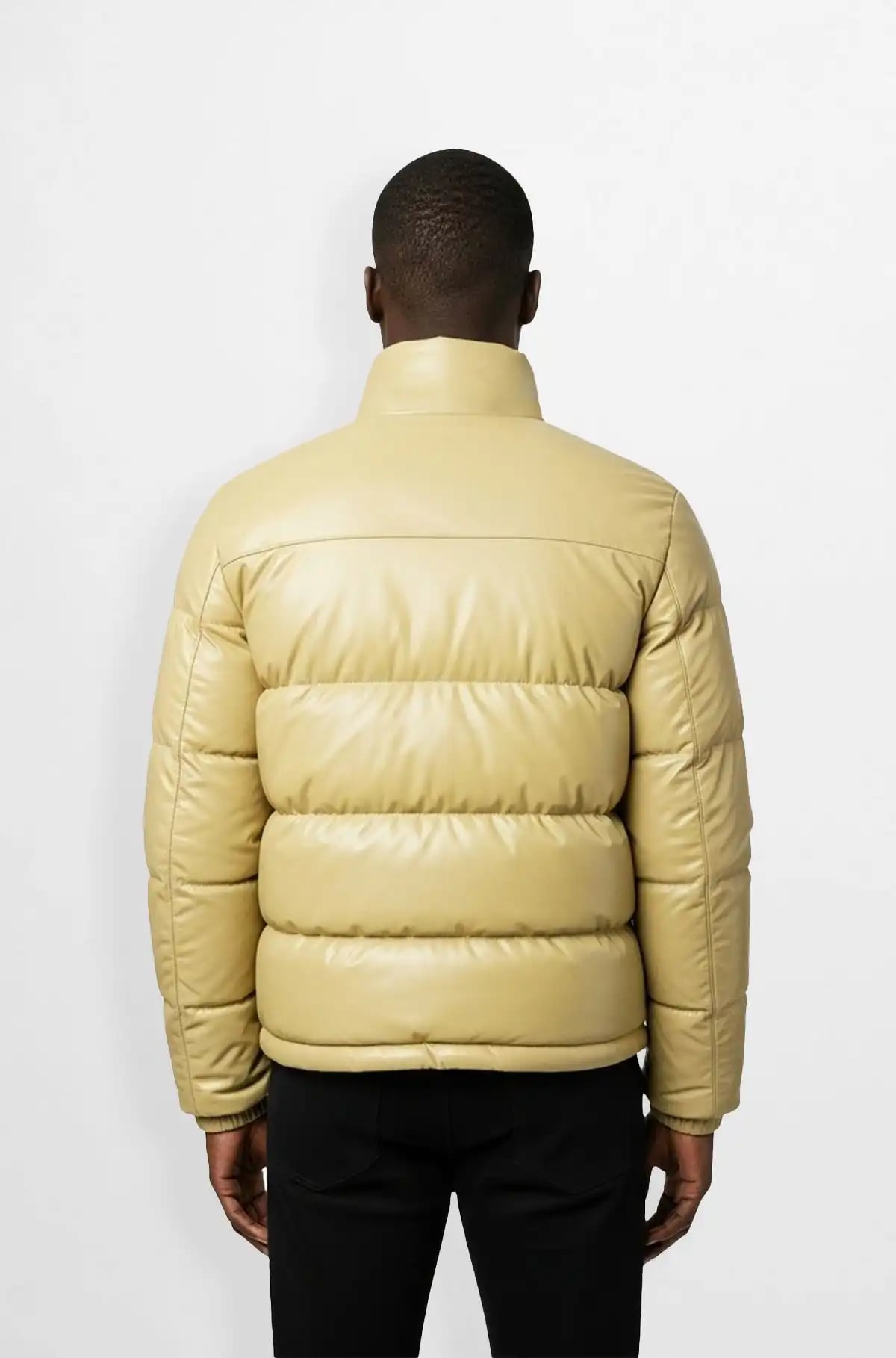 Luxe Beige Puffer Jacket