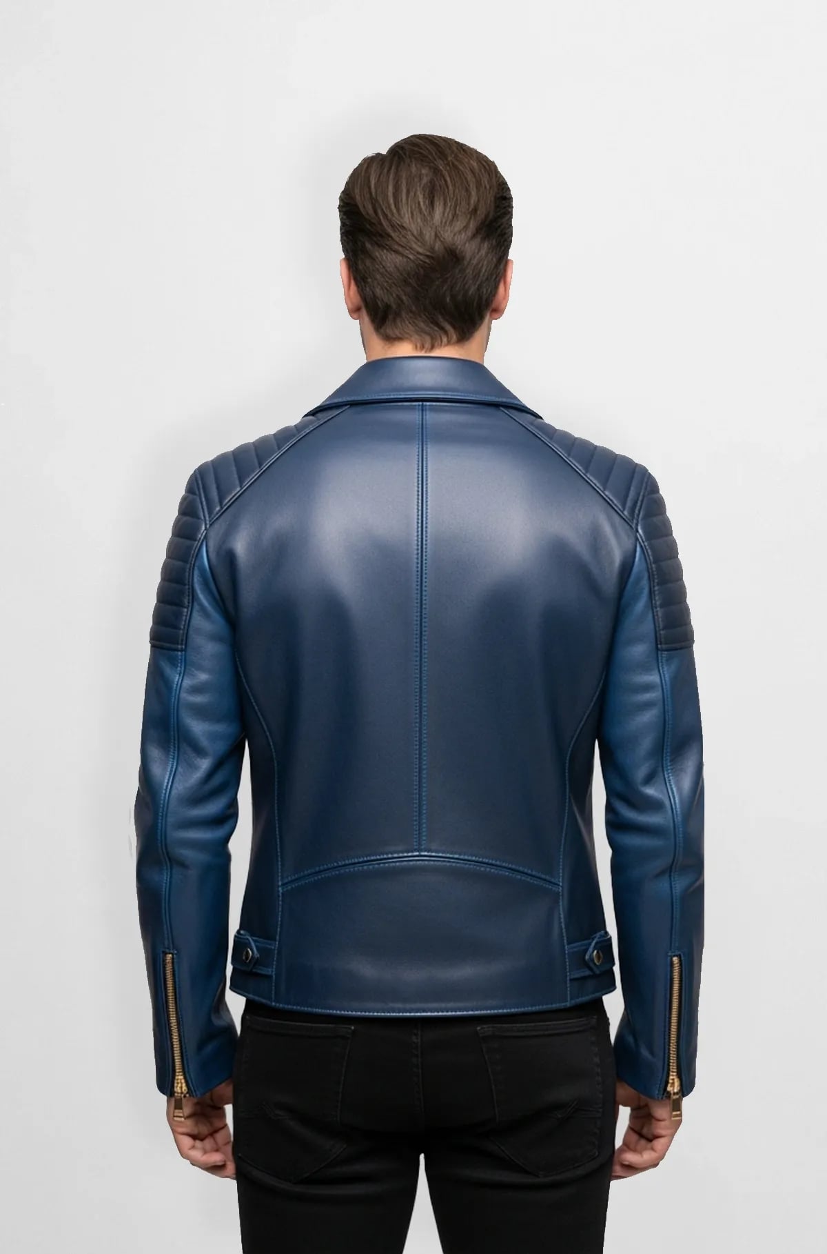 Midnight Apex Biker Jacket