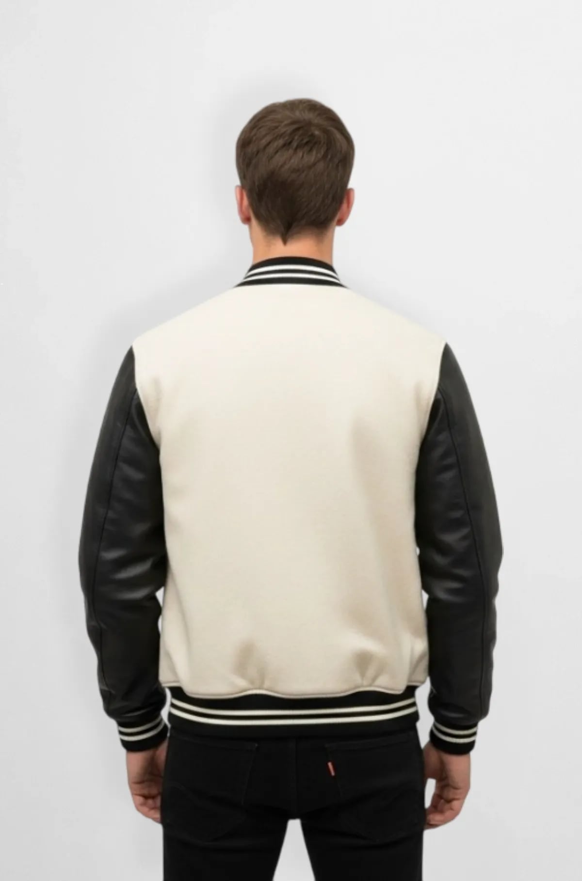 Monochrome Classic Varsity Jacket