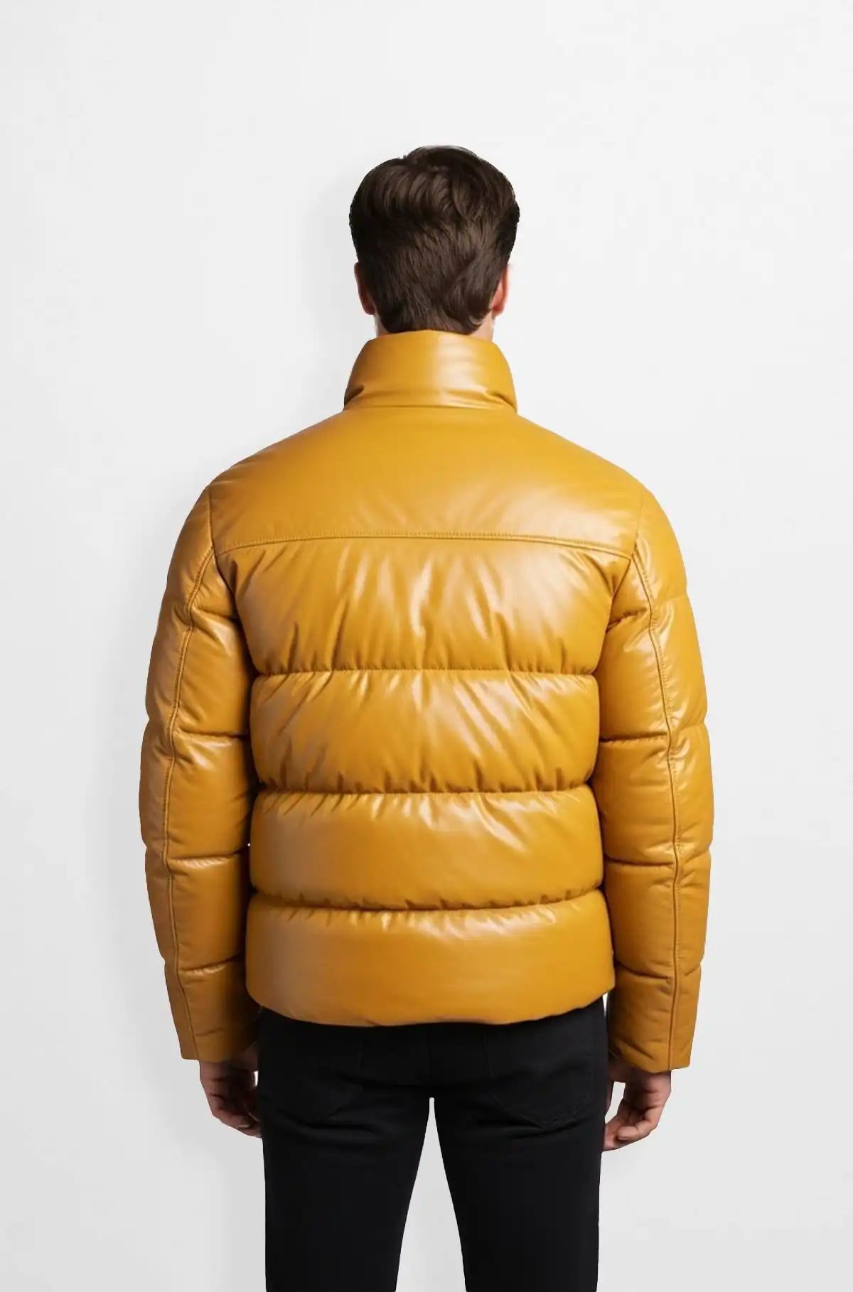 Mustard Puffer Jacket