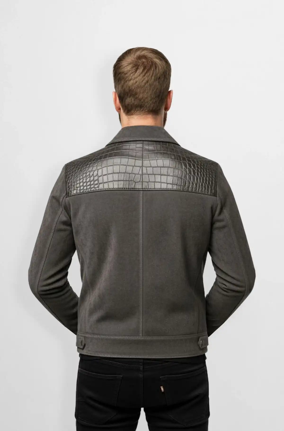 Obsidian Ridge Suede Jacket